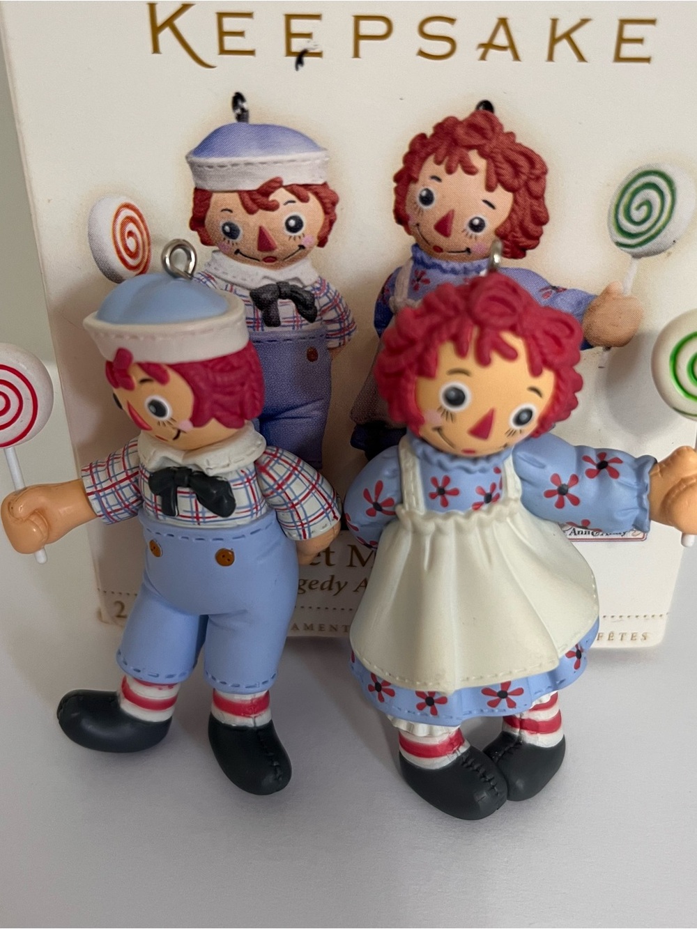 Hallmark Raggedy Ann & Andy Keepsake Ornament 2006 Retired